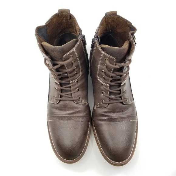 STEVE MADDEN Seymour Boots Cap Toe Men\'s Zip Shoes main image 12